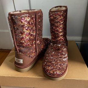 Sequined UGG Boots